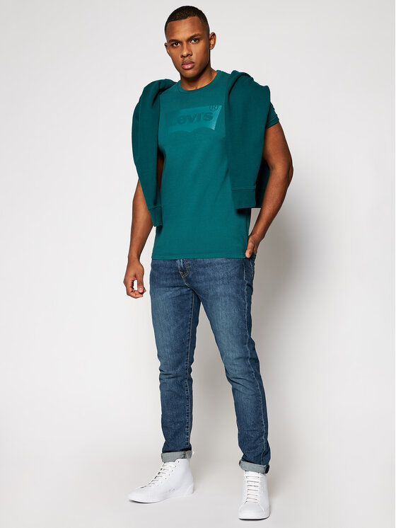 Levi s T Shirt Housemarked Graphic 22489 0325 Zelen Regular Fit