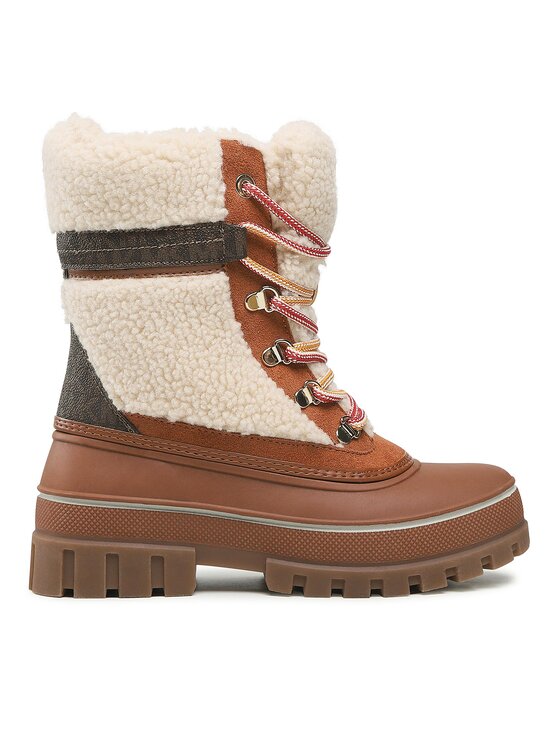MICHAEL Michael Kors MICHAEL Michael Kors Botki Ozzie Ankle Boot 40F2OZFB5D Brązowy