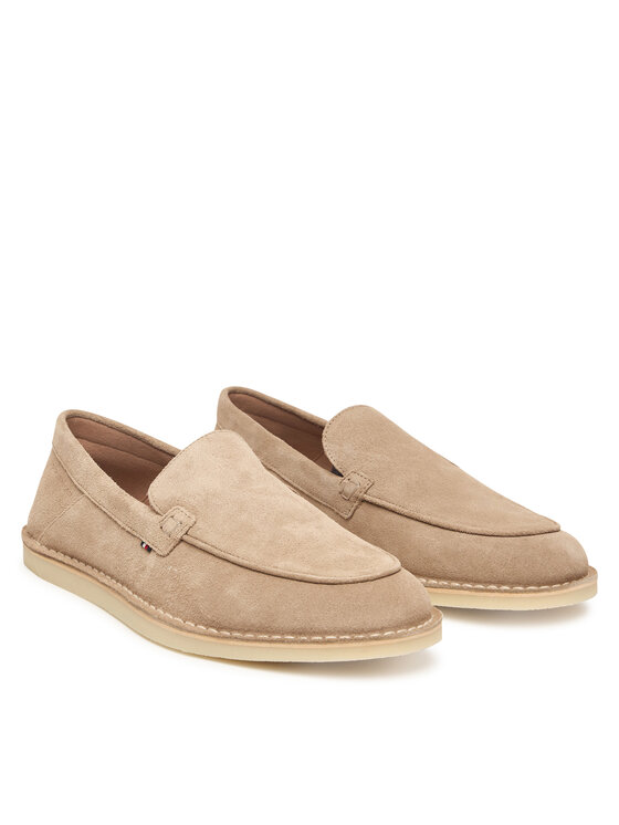 Tommy Hilfiger Tommy Hilfiger Mocasini Stitchdown FM0FM05782 Bej
