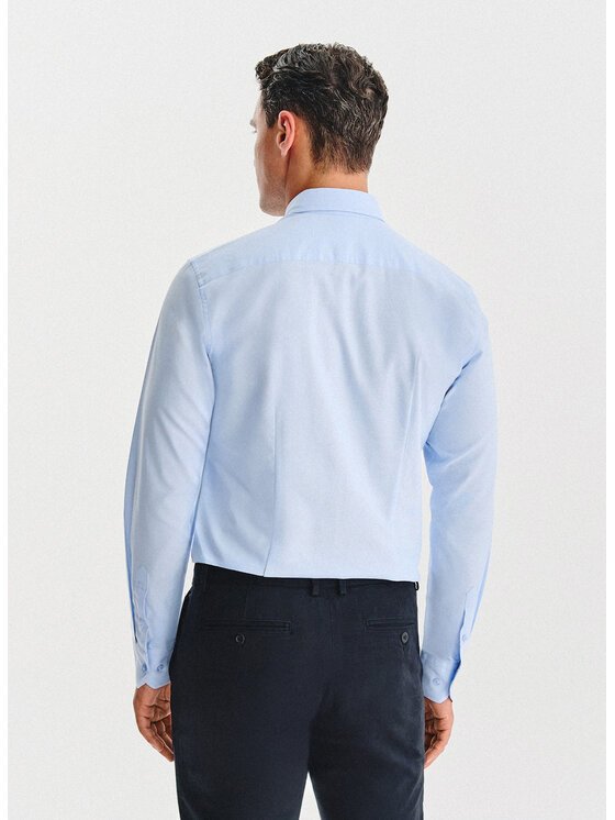 Pako Lorente Pako Lorente Koszula P25WN-1X-053 Niebieski Slim Fit