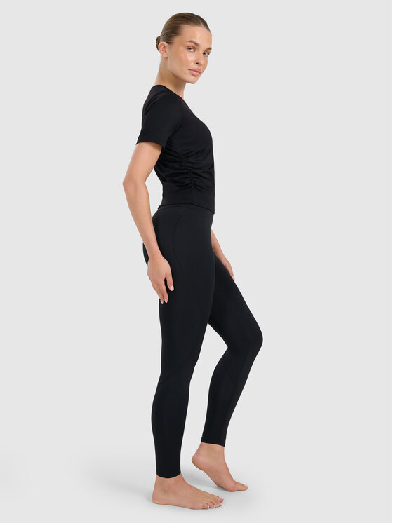 4F 4F Legginsy YOGA Czarny Authentic Slim Fit