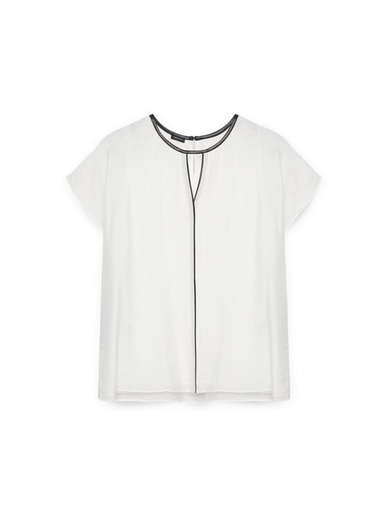 Fiorella Rubino Fiorella Rubino Blusa 2723T002235N011 Bianco Regular Fit