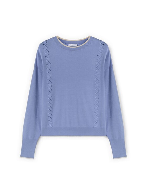 Motivi Motivi Maglione M129W003819N0R4 Turchese Regular Fit