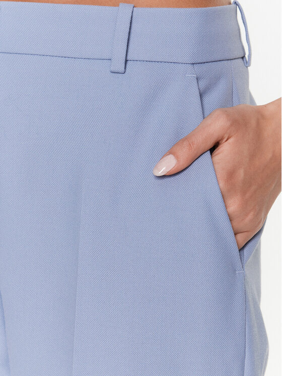 Calvin Klein Calvin Klein Spodnie materiałowe Essential Slim Straight K20K205188 Niebieski Regular Fit