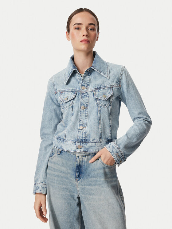 BOSS BOSS Дънково яке 50564451 Светлосин Regular Fit
