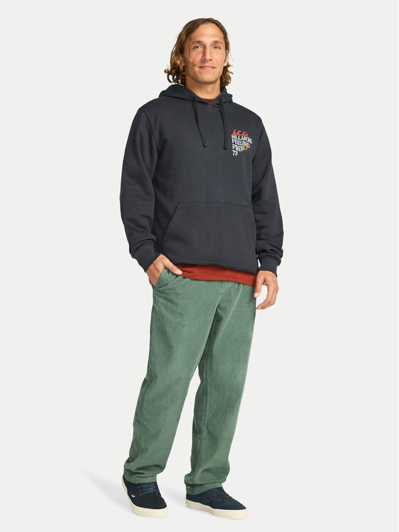 Billabong Billabong Mikina Foundation Po EBYSF00175 Čierna Regular Fit