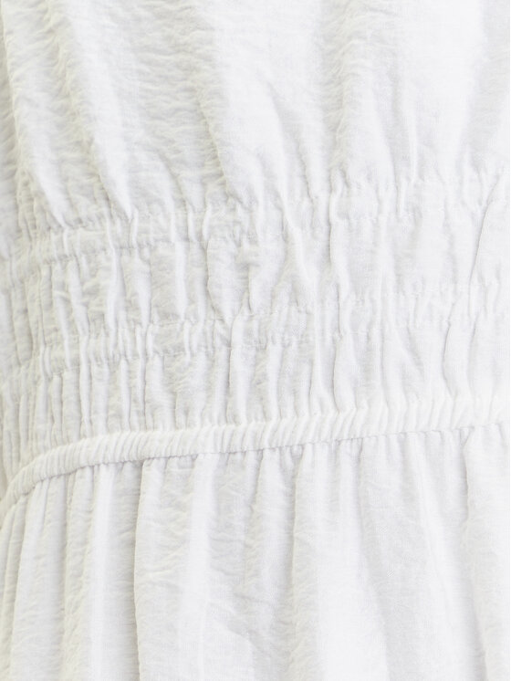 YAS YAS Letné šaty Dazly 26037101 Biela Regular Fit