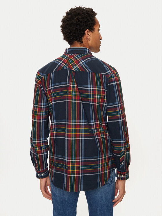 U.S. Polo Assn. U.S. Polo Assn. Hemd MUP3583 Dunkelblau Regular Fit