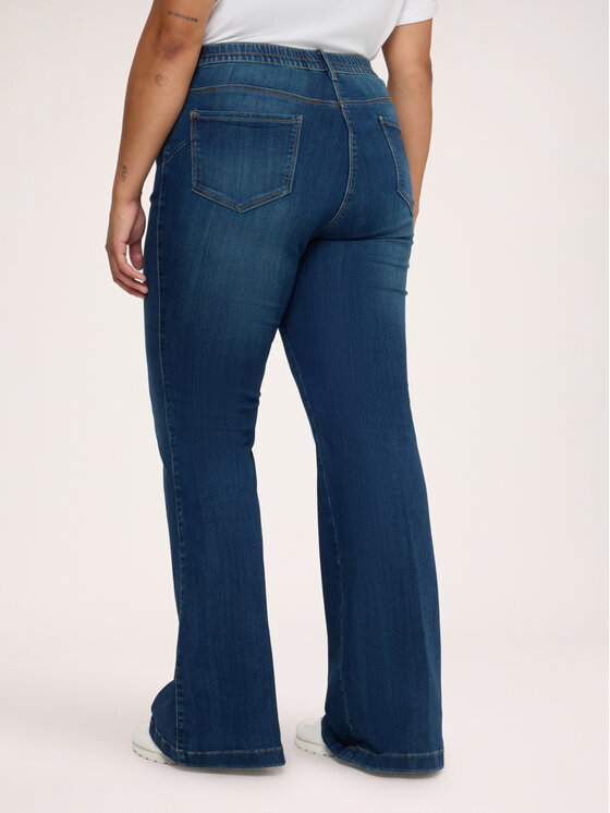 Fiorella Rubino Fiorella Rubino Jeansy P425T005334N034 Niebieski Flare Fit