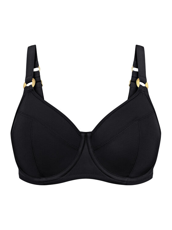 Triumph Triumph Горнище на бански Summer Twist 10222568 Черен