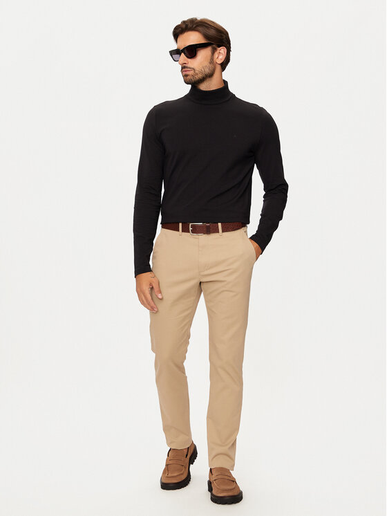 Pierre Cardin Pierre Cardin Rollkragenpullover C5 30563.3051 Schwarz Regular Fit