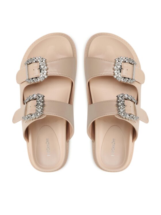 DeeZee DeeZee Pantoletten E566-40 Beige