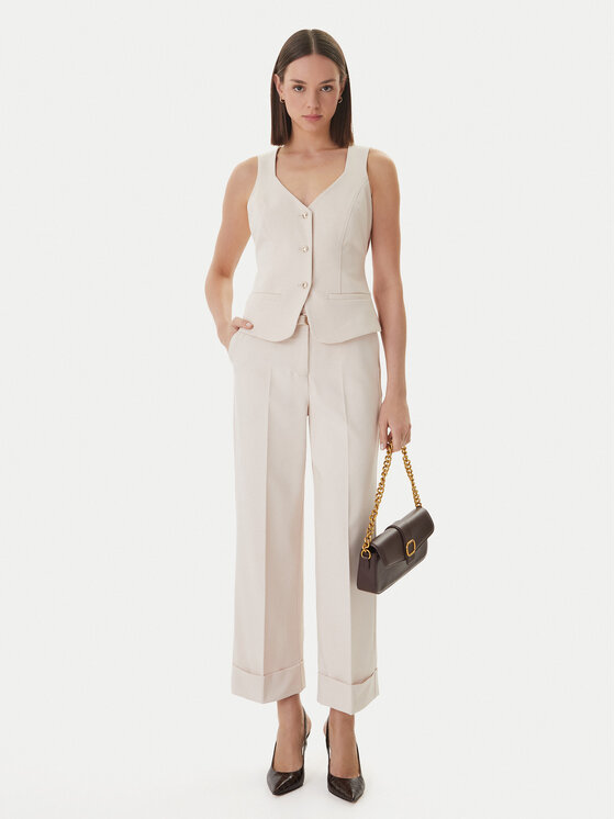 Guess Guess Stoffhose W6GB17 W1894 Beige Regular Fit