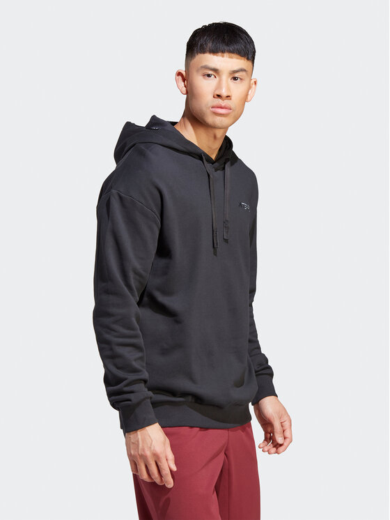 adidas adidas Bluza Terrex Logo IB6565 Czarny Regular Fit