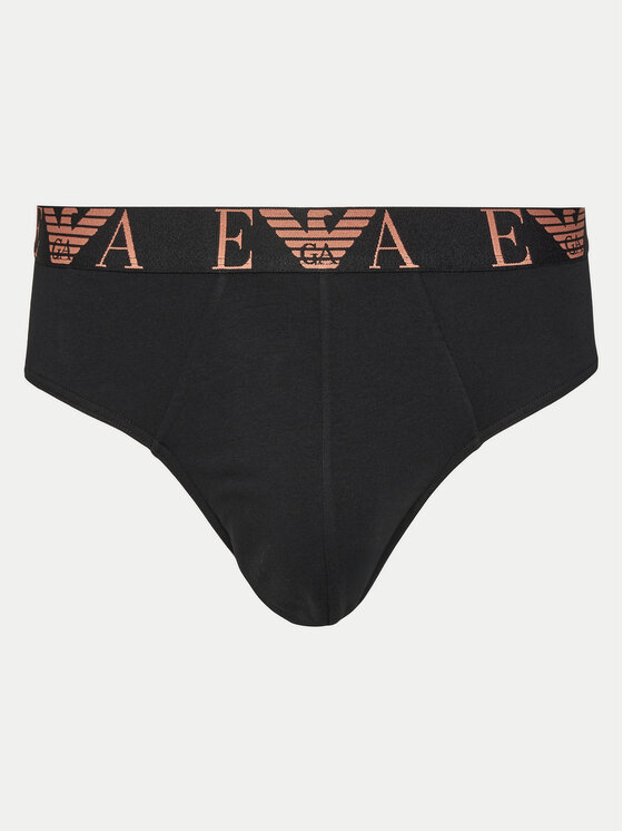 Emporio Armani Underwear Emporio Armani Underwear Σετ σλιπ 3 τμχ. EM000258 AF10778 MC061 Μαύρο