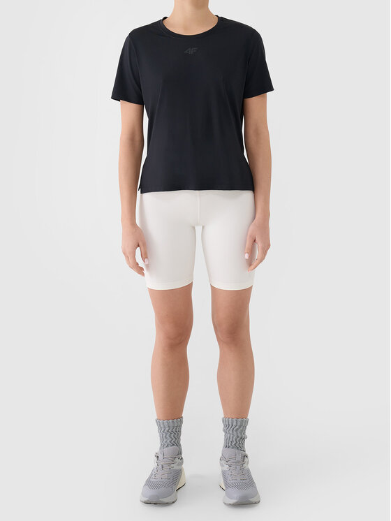 4F 4F T-Shirt 4FWAW26TFTSF2326-20S Czarny Active Fit