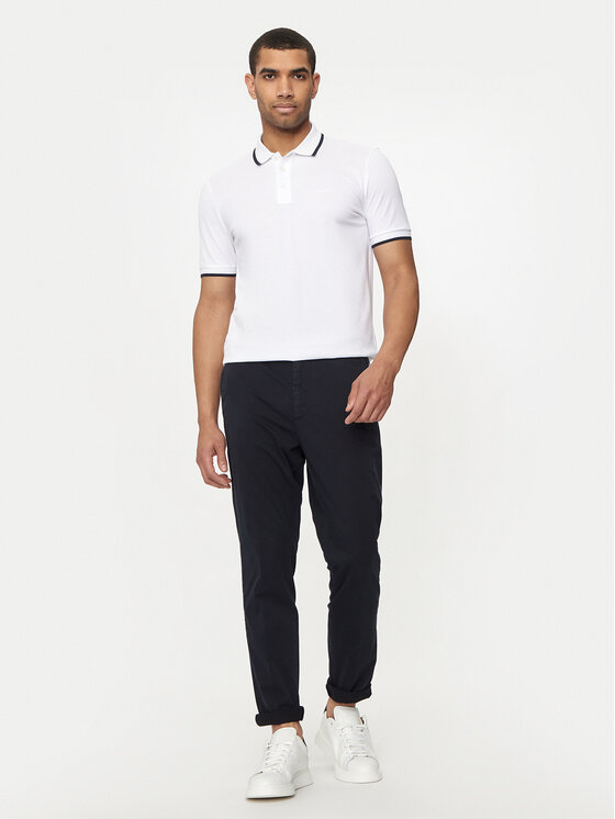 BOSS Boss Polo Parlay 190 50494697 Biały Regular Fit