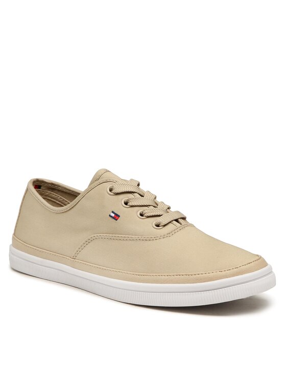 Tommy Hilfiger Tommy Hilfiger Tenis superge Essential Kesha Lace Sneaker FW0FW06955 Bež