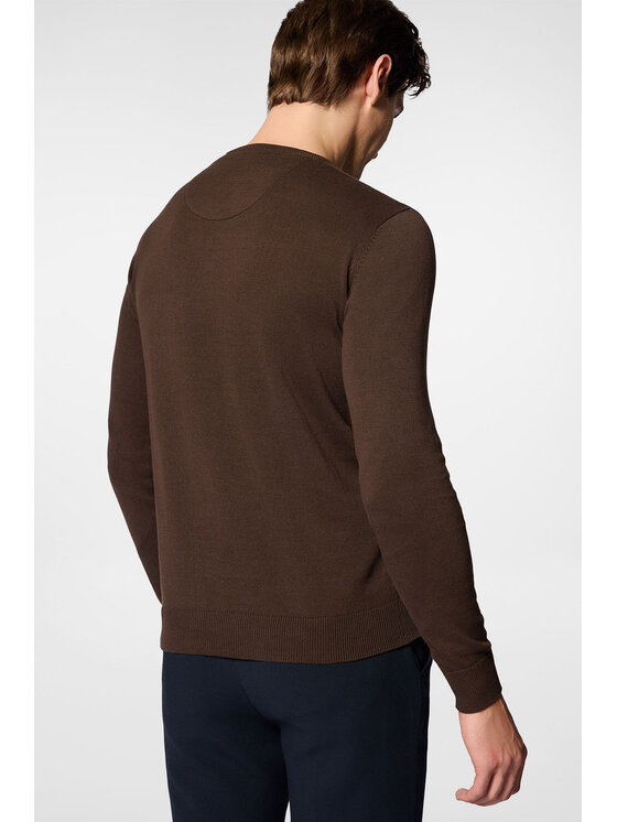 Próchnik Próchnik Sweter PM8 SW073224000015 Brązowy Regular Fit