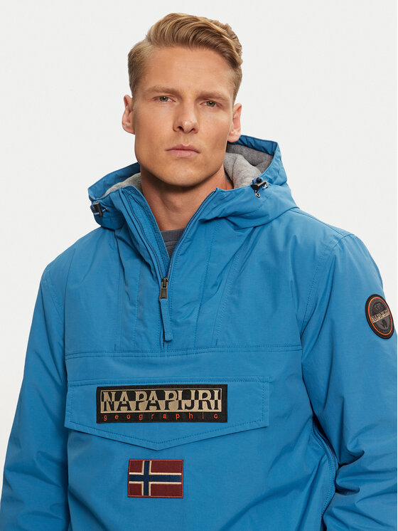 Napapijri Napapijri Μπουφάν anorak Rainforest Winter 3 NP0A4GMC Μπλε Regular Fit