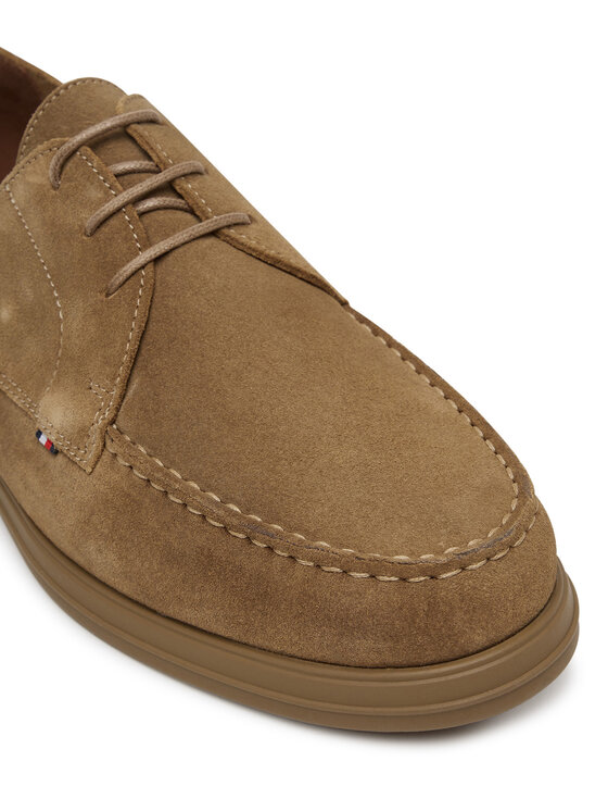 Tommy Hilfiger Tommy Hilfiger Mokasíny Moc T Derby FM0FM05495 Hnedá