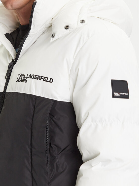 Karl Lagerfeld Jeans Karl Lagerfeld Jeans Winterjacke A3M15034 Schwarz Regular Fit