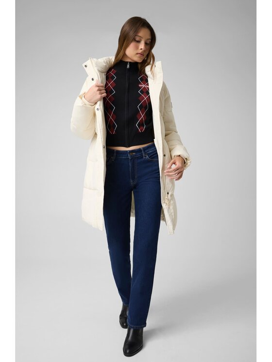 Guess Jeans Guess Jeans Bunda pro přechodné období 185511 Bílá Classic Fit
