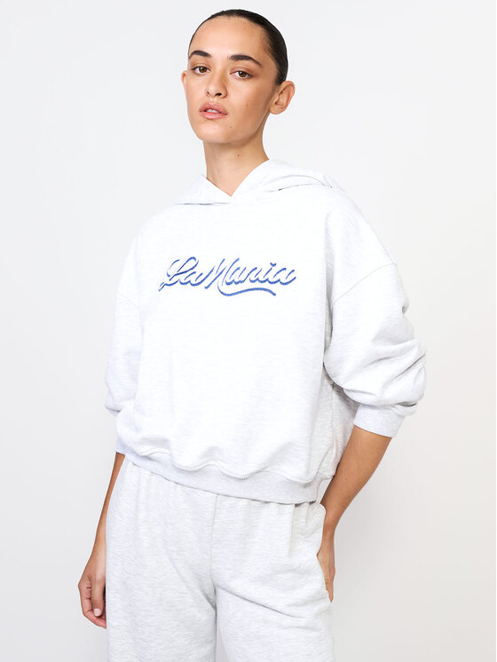 La Mania La Mania Mikina LUMA Sivá Basic Fit