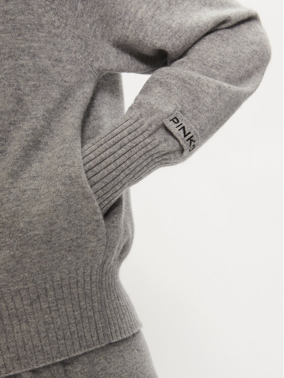 PINKO PINKO Felpa 104317 A271 Grigio Regular Fit