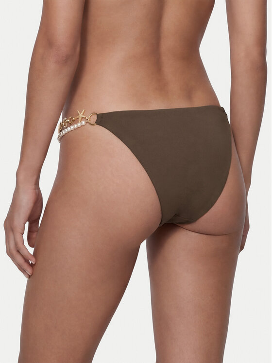 Guess Guess Spodní část bikin E6GO00 KF412 Hnědá