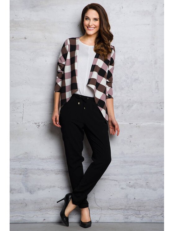 Infinite You Infinite You Płaszcz M067 Brązowy Basic Fit