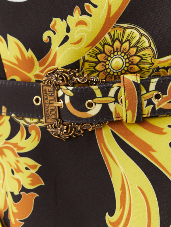 Versace Jeans Couture Versace Jeans Couture Sukienka codzienna 75HAO905 Czarny Regular Fit