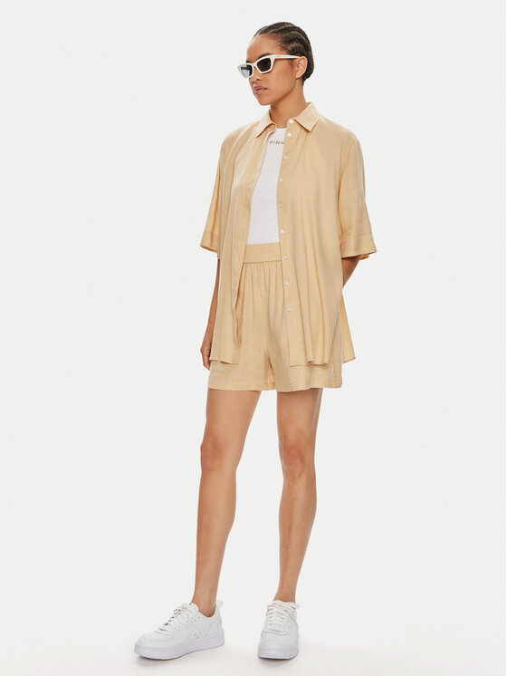 HUGO Hugo Сорочка Etilliana 50515276 Бежевий Regular Fit