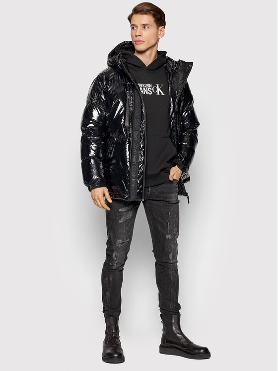 Calvin Klein Calvin Klein Μπουφάν πουπουλένιο K10K108228 Μαύρο Regular Fit