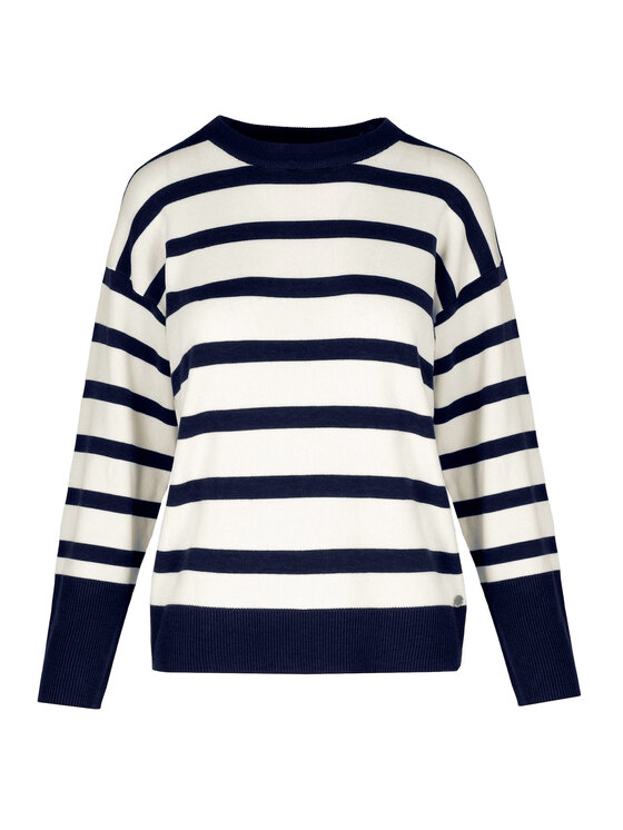 Volcano Volcano Sweter s-zita Granatowy Regular Fit