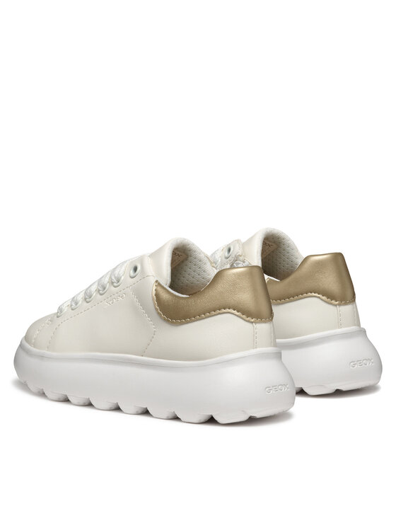 Geox Geox Laisvalaikio batai J Puffypop J55MRA 000BC C0588 S Balta