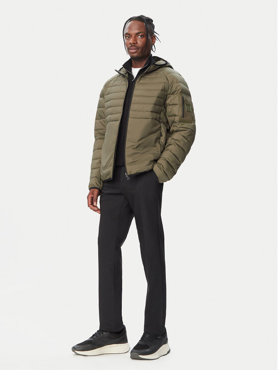 BOSS BOSS Kurtka przejściowa Ow Urbanex JT HD 50549181 Khaki Regular Fit