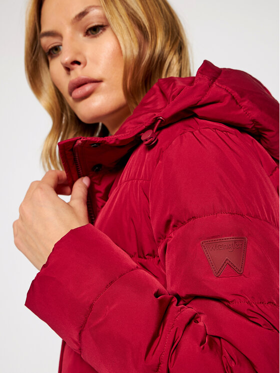 Wrangler Wrangler Giubbotto invernale W4Q4VJR05 112129197 Rosso Regular Fit