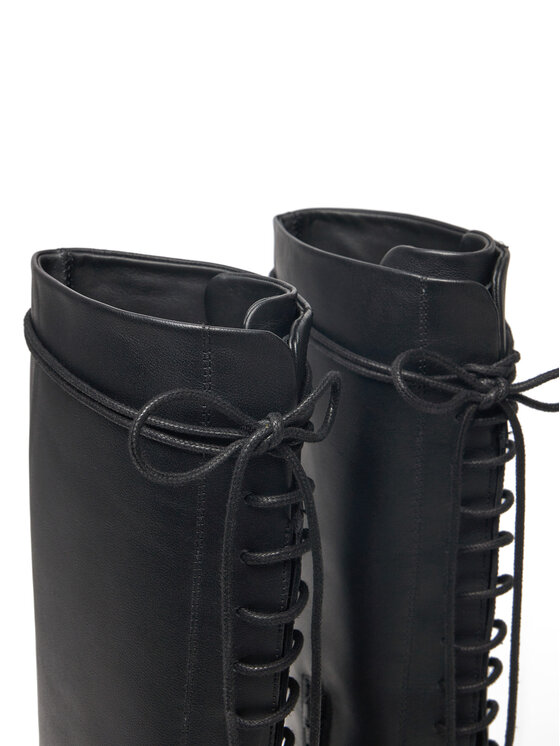 TWINSET TWINSET Ботуши 242TGT164 Черен