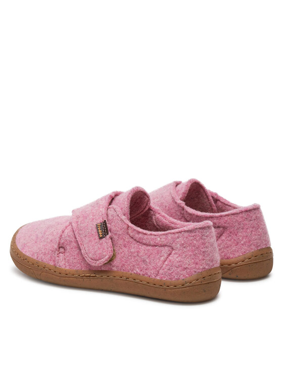 Froddo Froddo Пантофи Barefoot Wooly Slippers G1700341-10 S Розов