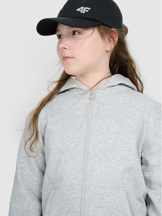 4F 4F Μπλούζα 4FJWMM00TSWSF1861-25M Γκρι Regular Fit