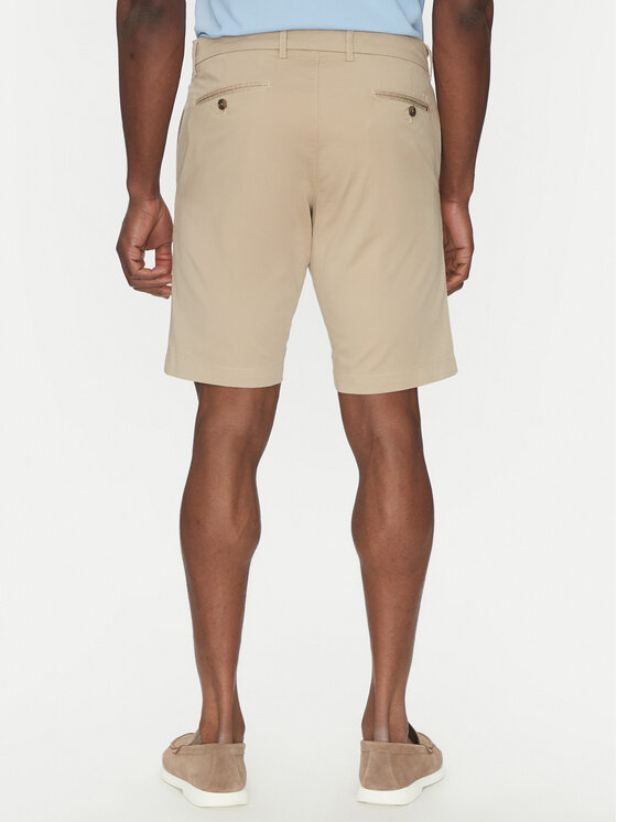 Hechter Paris Hechter Paris Szorty materiałowe 26664 151365 Beżowy Regular Fit