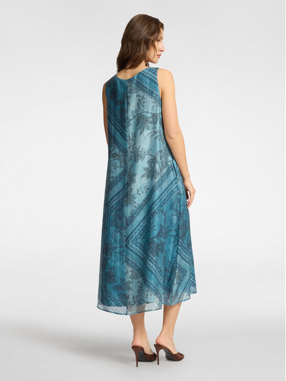 Elena Mirò Elena Mirò Abito da cocktail 7010P000320N001 Blu Regular Fit