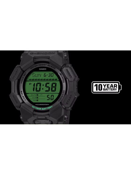 Casio Casio Zegarek GD-010BEG-1ER Czarny