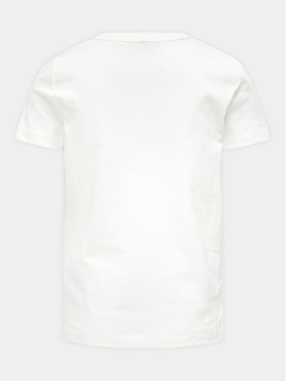 Kids ONLY Kids ONLY T-shirt Loovi 15317866 Bijela Regular Fit