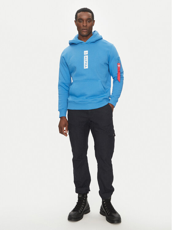 Alpha Industries Alpha Industries Μπλούζα Puff Print 146338 Μπλε Regular Fit