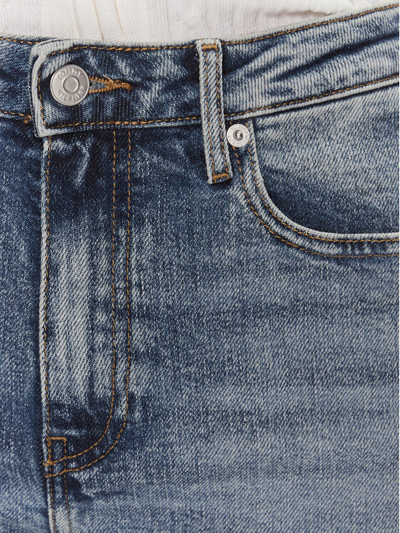 Tommy Hilfiger Tommy Hilfiger Blugi Cigarette Hw A Mio WW0WW40631 Albastru Slim Fit