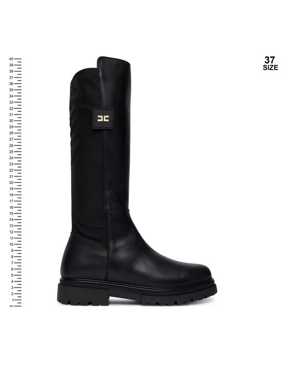 Elisabetta Franchi Elisabetta Franchi Oficerki F4A6-E0709-1333 Czarny