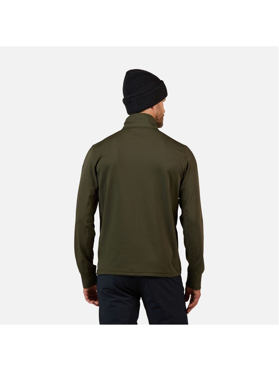 Rossignol Rossignol Bluza techniczna Mid Layer Stretch Hz Zielony ciemny Regular Fit