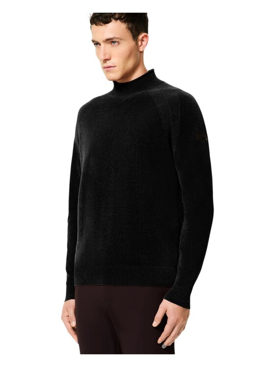 RRD RRD Maglione q-dav-59482 Nero Regular Fit